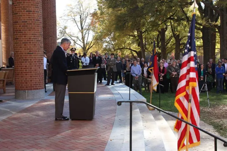The School of Business celebrates Veteran's Day
