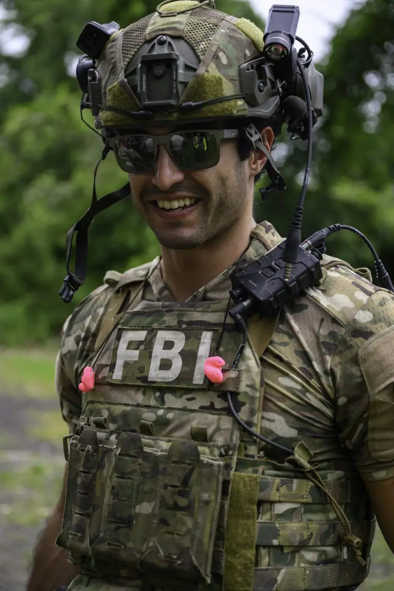 FBI Agent in Camo