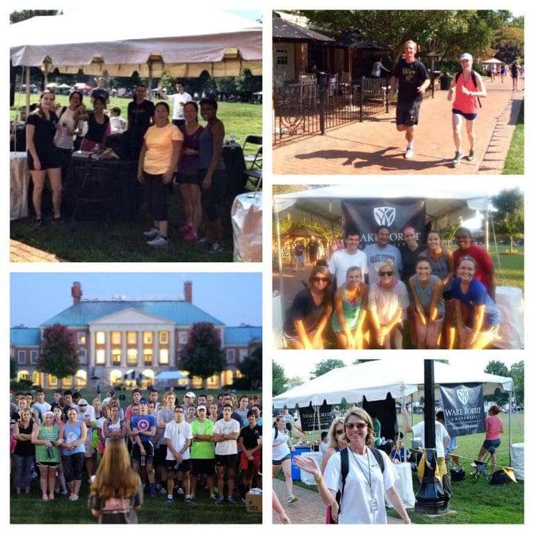School of Business teams "hit the bricks"