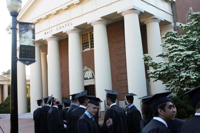 School of Business Hooding Ceremony