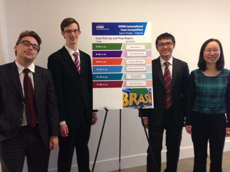 Wake Forest Team Wins KPMG Regional Case Competition