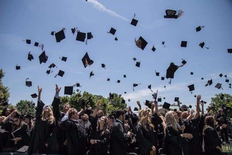 2016 Commencement Ceremony on Hearn Plaza