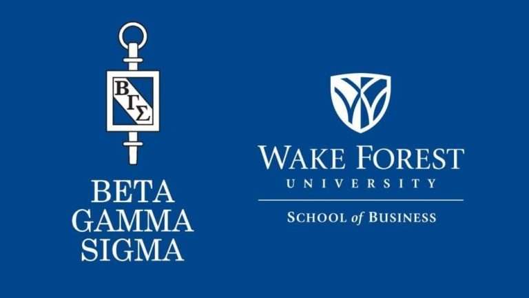 Beta Gamma Sigma honor society