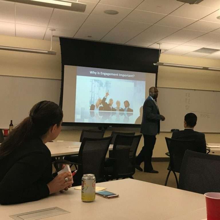 lunch and learn at WFUSB WFUCC