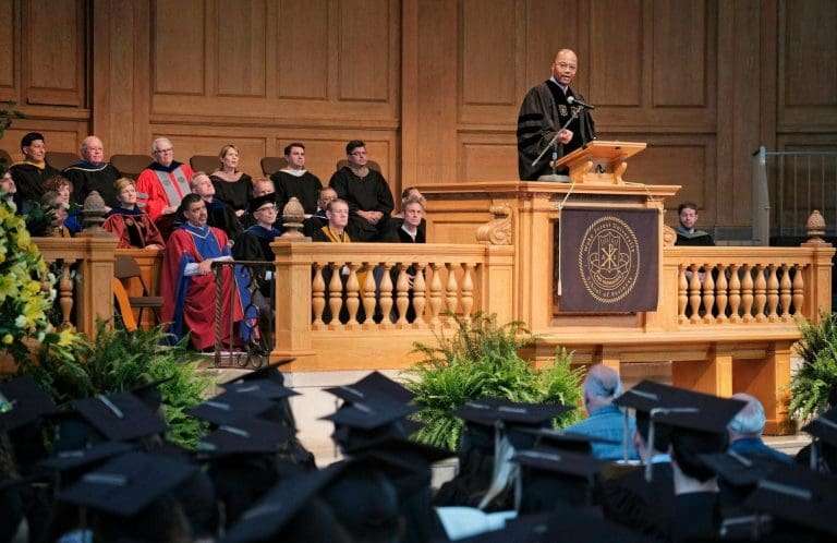 Jeff Davis Hooding Ceremony