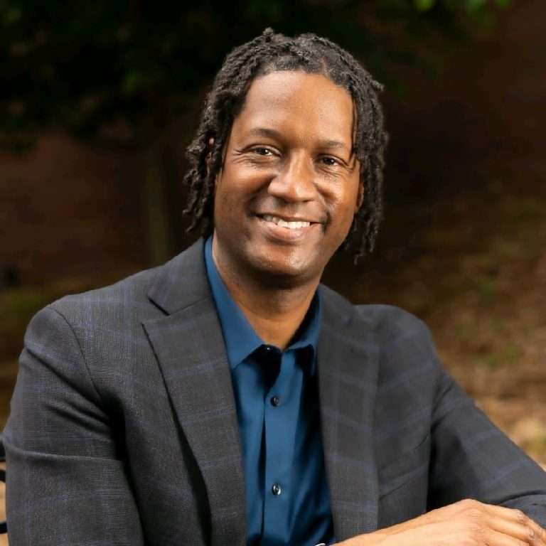 man smiling