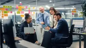People meeting in a conference room