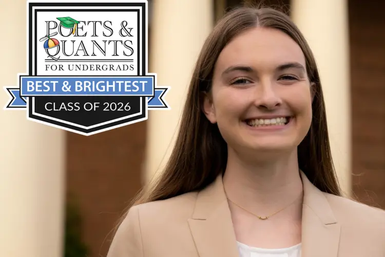 Maddie Shannon poets and quants best and brightest 2026