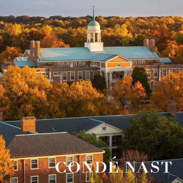 Wake Forest Campus feature in Conde Nast (revised)