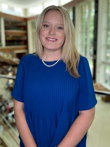 Headshot of Katie Kirk.