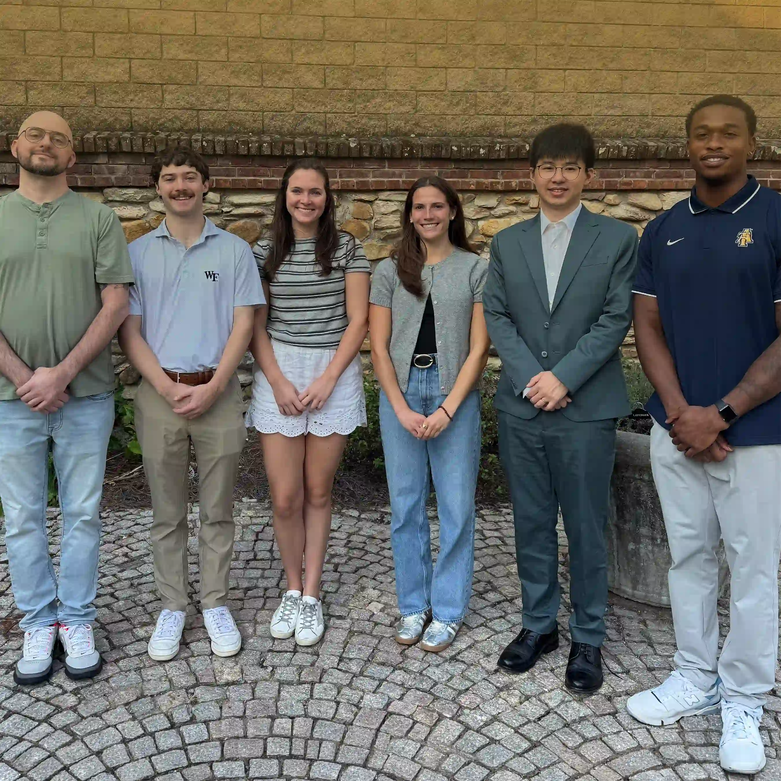 A photo of Allegacy Financial Center for Leadership and Character students in the 2026-2027 Scolars program cohort.